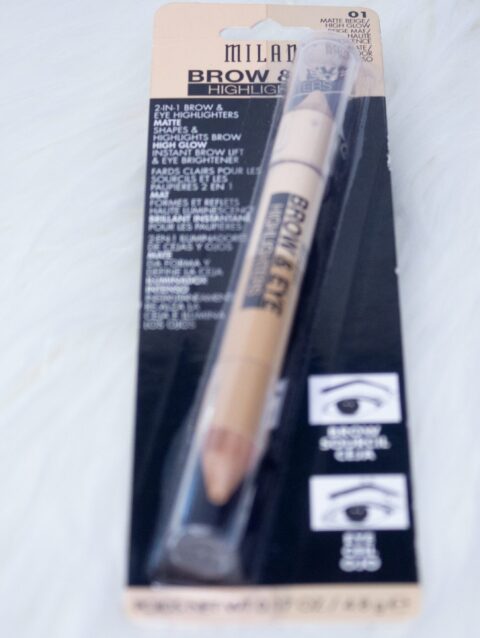Brow and eye