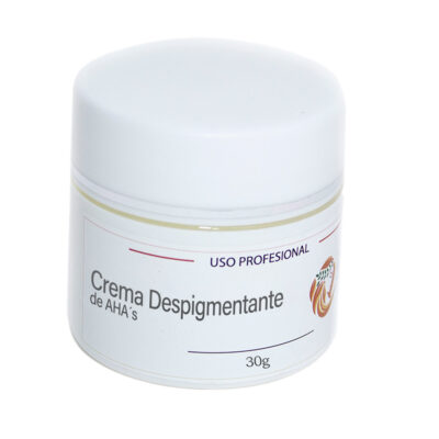 Crema despigmentante de AHA´s