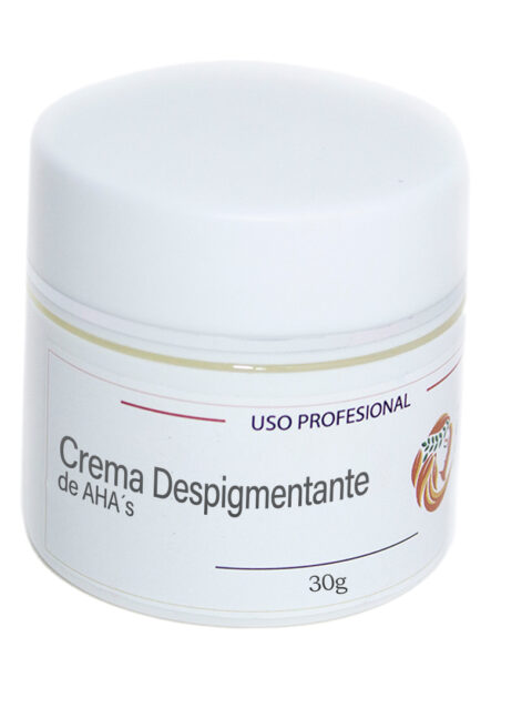 Crema despigmentante de AHA´s