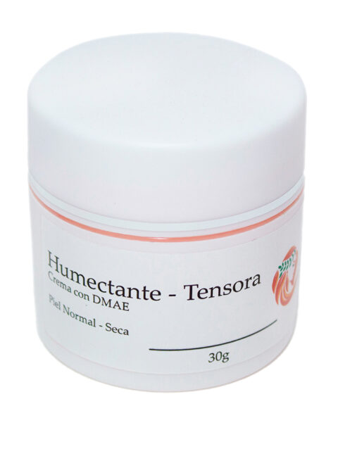 Humectante-tensora crema con Dmae