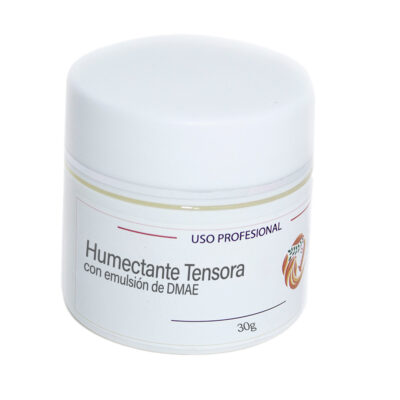 Humectante-tensora emulsión con Dmae