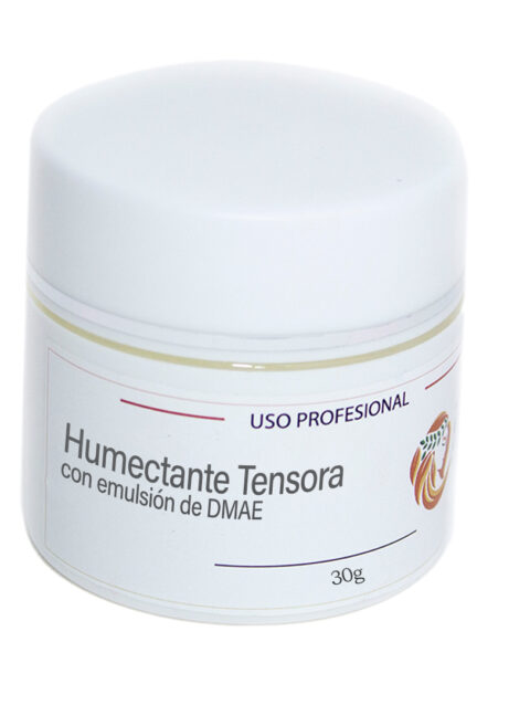 Humectante-tensora emulsión con Dmae