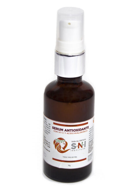 Serum antioxidante con vitamina C y ácido hialurónico