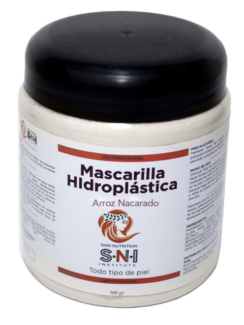 Mascarilla hidroplástica arroz nacarado