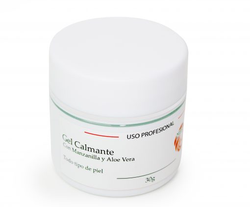 Gel calmante con manzanilla y aloe vera