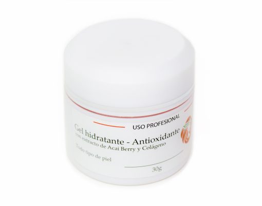 Gel hidratante-antioxidante con extracto de Acai Berry y Colágeno