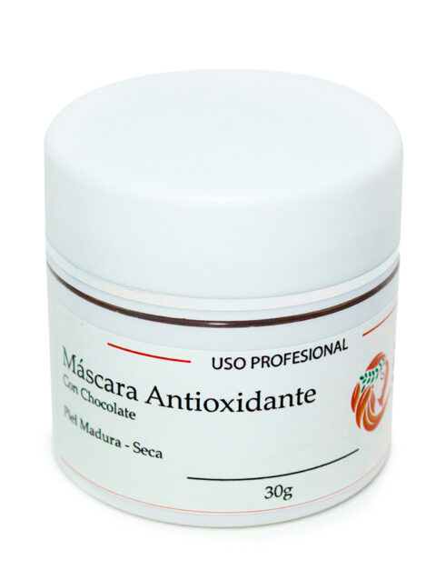Máscara antioxidante con chocolate