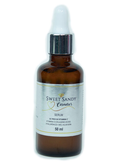 Serum ULTREX H4 VITAMINA C con vitamina E+colágeno+ácido hialurónico+miel+aloe vera